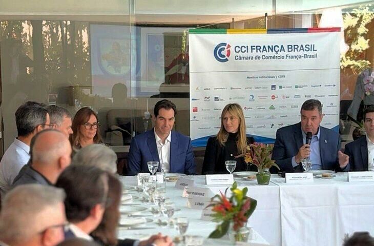 Imagem de compartilhamento para o artigo MS busca ampliar negócios com a França e mira novos investimentos internacionais da MS Todo dia